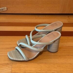 Dolce Vita Women's Block Heel Sandals in Sage Green